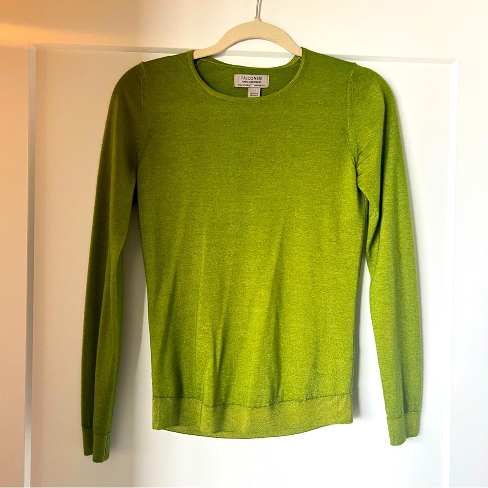 FALCONERI Ultrafine Cashmere Crewneck Sweater